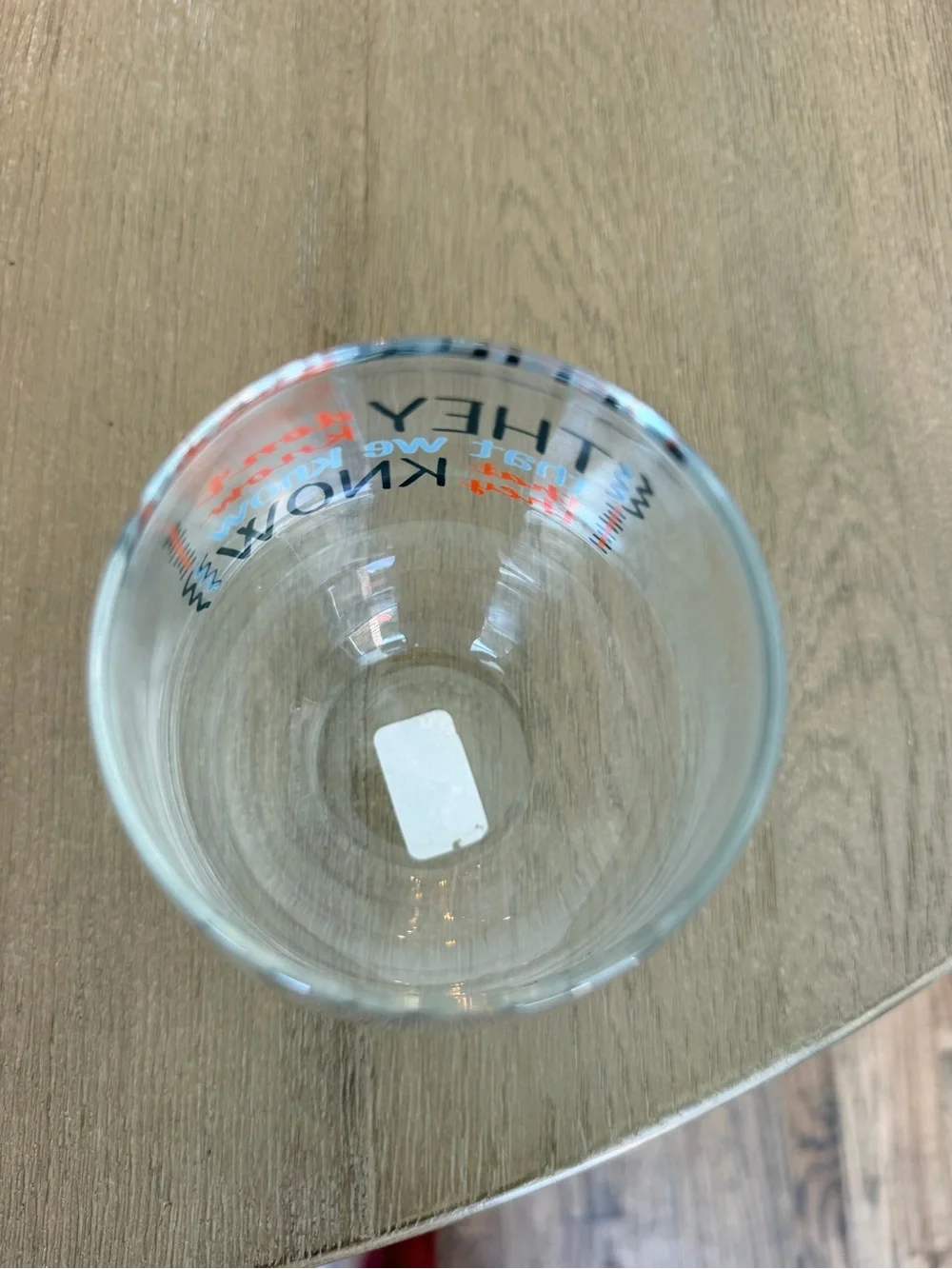 FRIENDS Stemless Wine Glass Tumbler -they don’t know that we know that they know